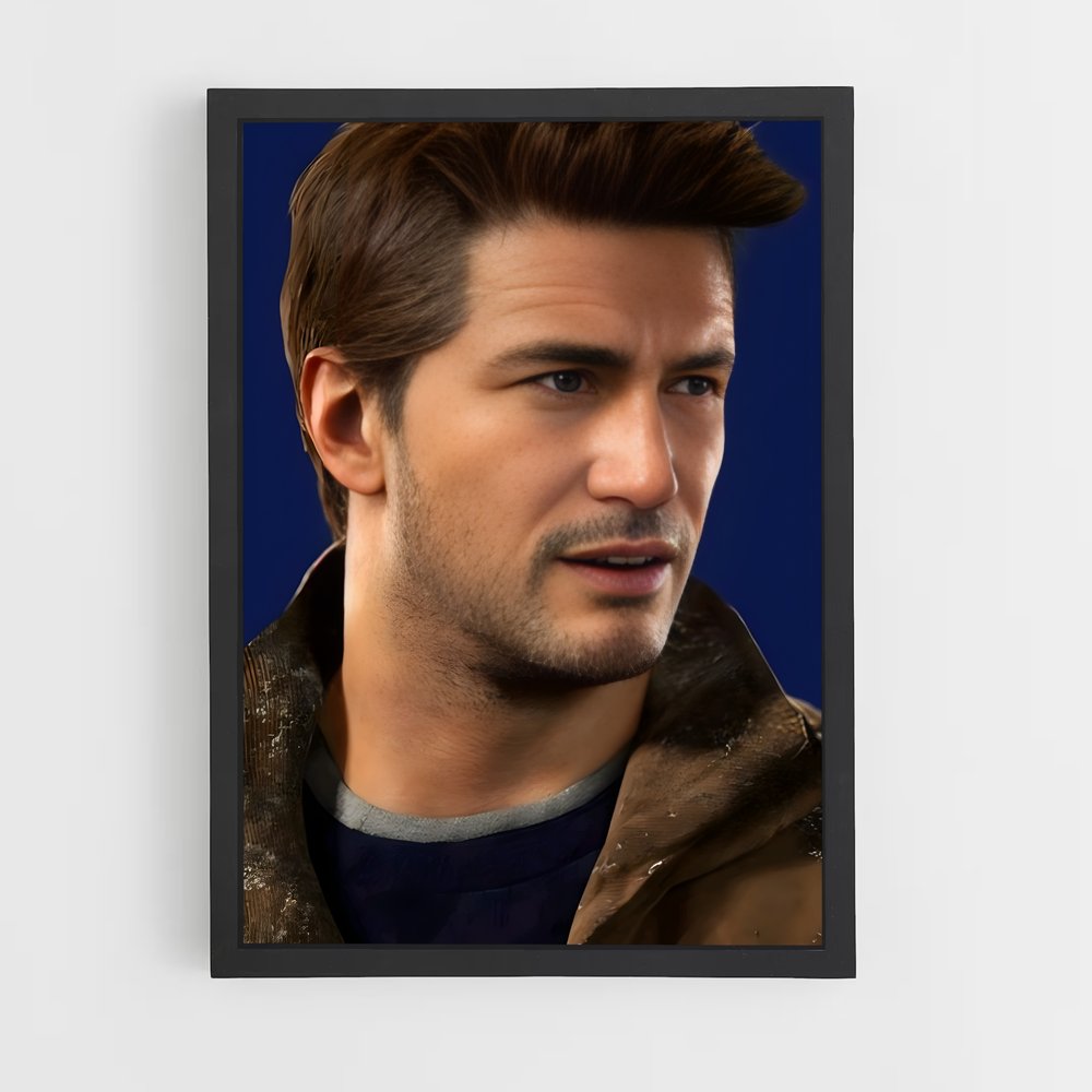 Poster L'Aventurier de l'Ombre – affiche Uncharted (vue 2)
